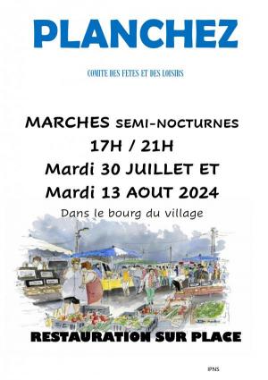 MARCHE NOCTURNE DE PLANCHEZ 2024